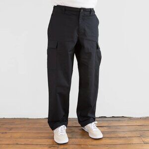Nike Men's Black Kearny Standard Fit Straight Leg Casual Cargo Pants Size 38